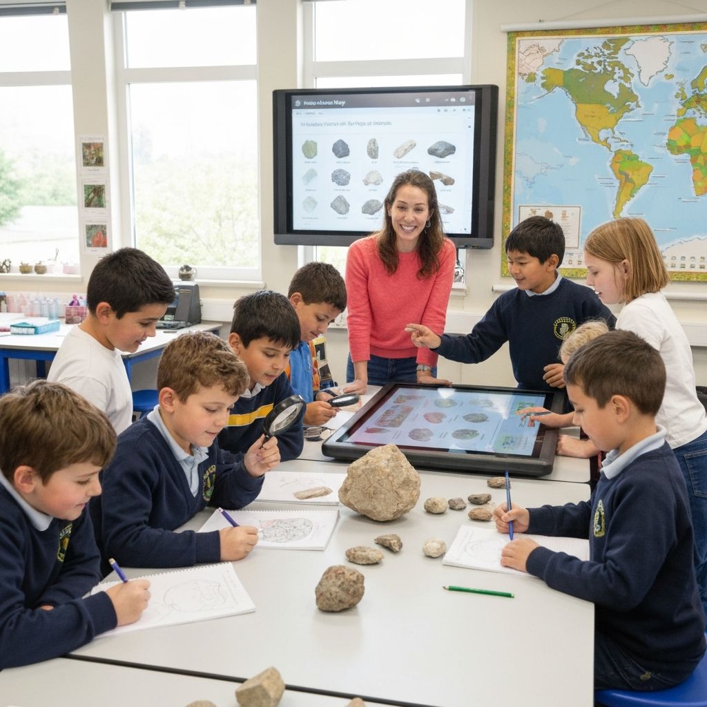 یادگیری زمین‌شناسی